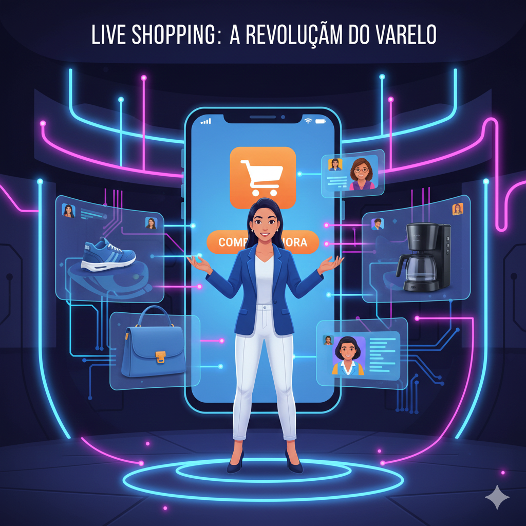 Live Shopping: o guia completo para vender ao vivo (2025)