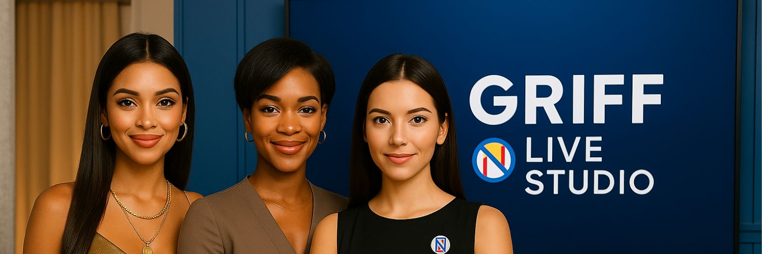 Apresentadoras do Griff Studios & Live Shopping